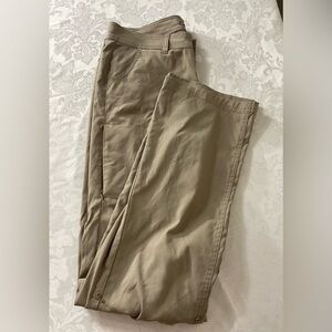 Prana Pants Womens Size 10 Gray Hiking Casual Straight Leg Drawstring Trail